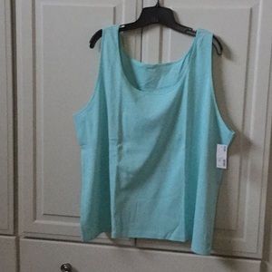 Avenue- Tank Top - Size 30/32 Lt. Turquoise